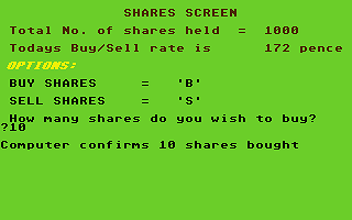 Empire Builder atari screenshot